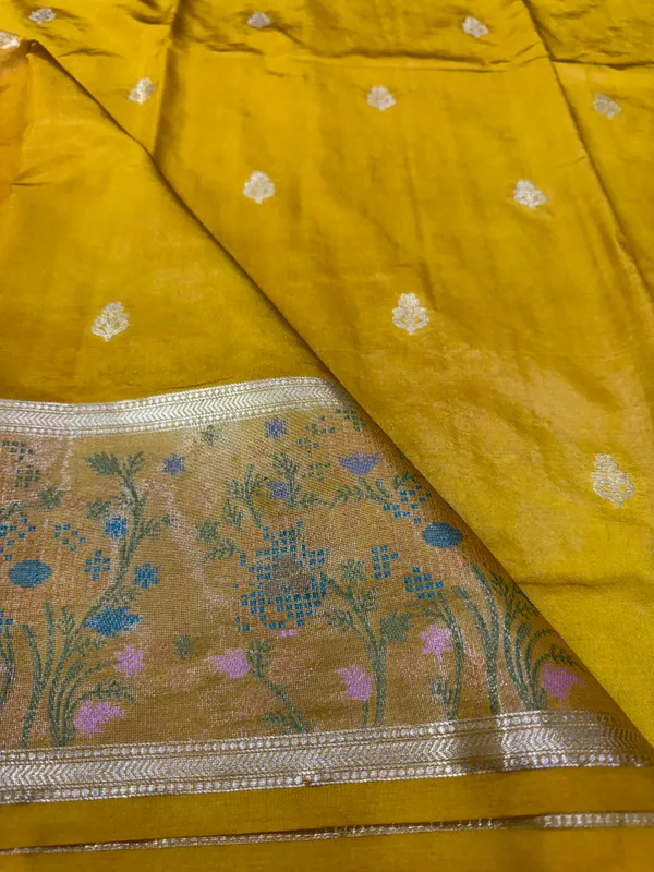 Yellow_Mashru_Silk_Saree_For_Woman