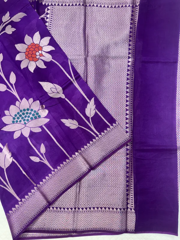 Purple_Viscose_Mango_Silk_Saree_For_Woman