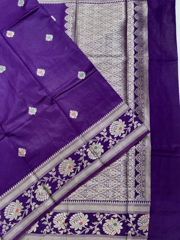Purple_Viscose_Mango_Silk_Saree_For_Woman