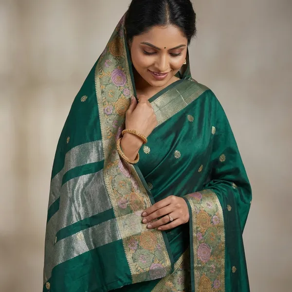 Green_Mashru_Silk_Saree_For_Woman