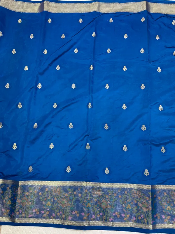 Royal_Blue_Mashru_Silk_Saree_For_Woman