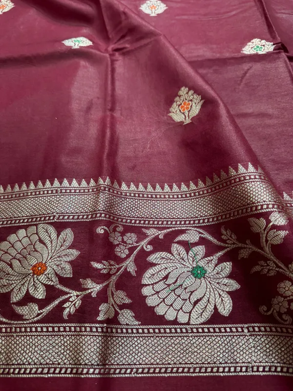 Maroon_Viscose_Mango_Silk_Saree_For_Woman