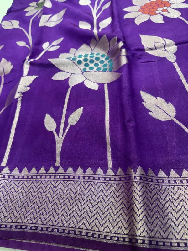 Purple_Viscose_Mango_Silk_Saree_For_Woman