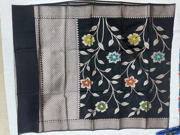 Brown_Viscose_Mango_Silk_Saree_For_Woman
