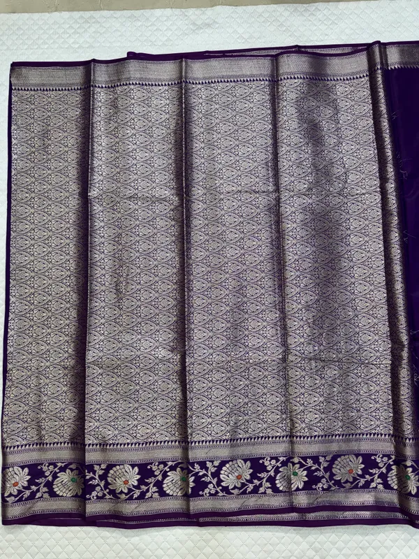 Purple_Viscose_Mango_Silk_Saree_For_Woman