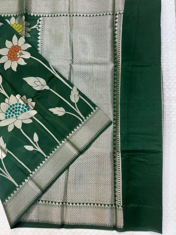 Green_Viscose_Mango_Silk_Saree_For_Woman