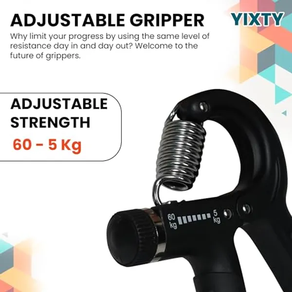 Black_Adjustable_Hand_Grip_Strengthener_With_Resistance_Control