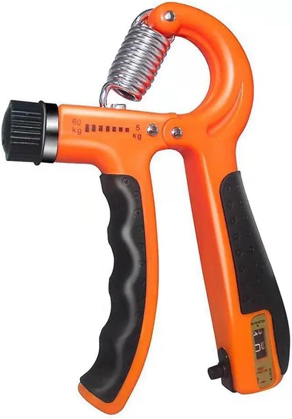 Black_Adjustable_Hand_Grip_Strengthener_With_High_Strength_Alloy_Spring