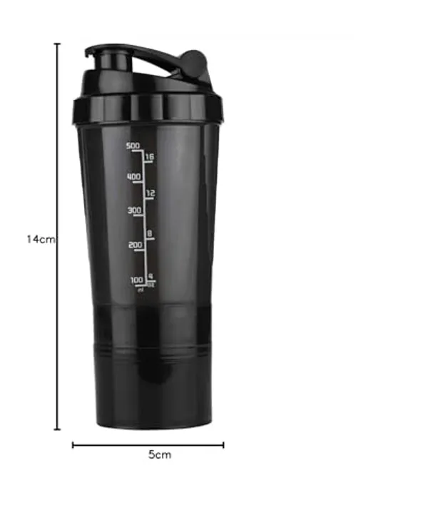 Black_Spider_Bottle_500Ml_Shaker_Bottle_With_Storage_Compartment