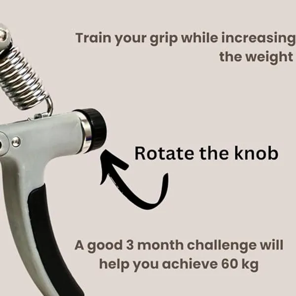Grey_And_Black_Adjustable_Hand_Grip_Strengthener_Fitness_Exercise_Tool