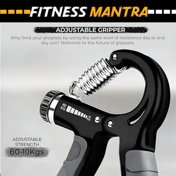 Grey_And_Black_Adjustable_Hand_Grip_Strengthener_With_Resistance_Control