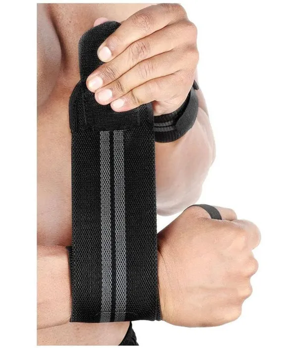 Grey_And_Black_Premium_Wrist_Wraps_For_Weightlifting_And_Gym_Training_With_Stripes