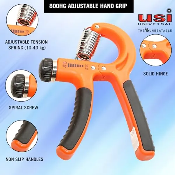 Orange_And_Balck_Adjustable_Hand_Gripper_With_Soft_Handles_10_To_40_Kg_Resistance