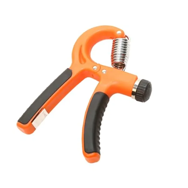 Orange_And_Balck_Adjustable_Hand_Gripper_With_Soft_Handles_10_To_40_Kg_Resistance