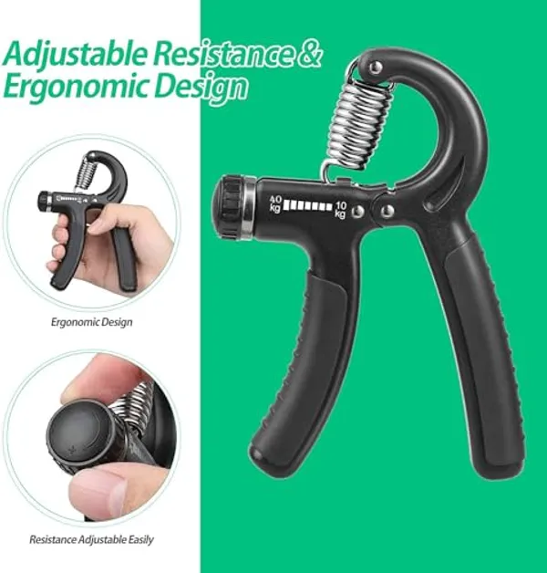 Black_Adjustable_Hand_Grip_Strengthener_With_Resistance_Control