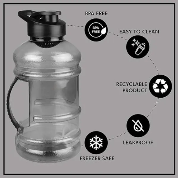 Grey_1500Ml_Bpa_Free_Leak_Proof_Water_Bottle_With_Wide_Mouth_And_Carrying_Strap