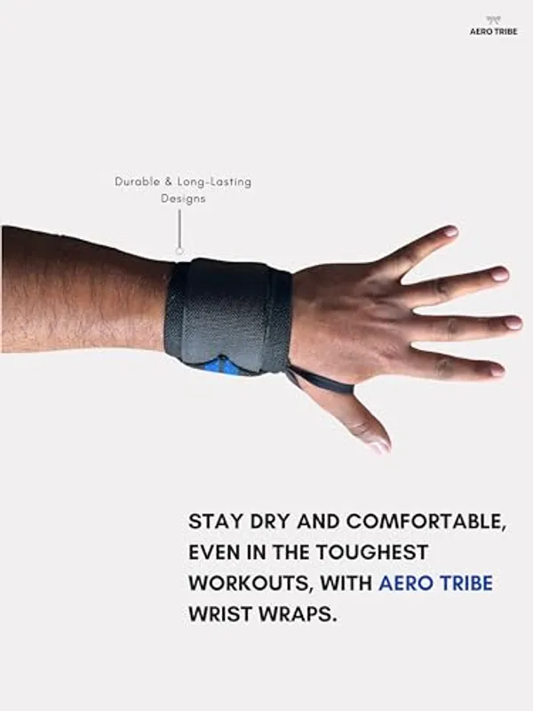 Blue_And_Black_Premium_Wrist_Wraps_For_Weightlifting_And_Gym_Training_With_Stripes
