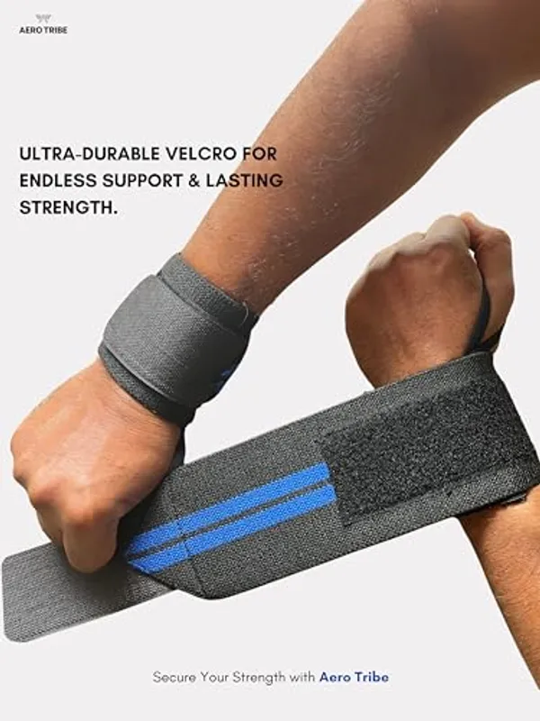 Blue_And_Black_Premium_Wrist_Wraps_For_Weightlifting_And_Gym_Training_With_Stripes