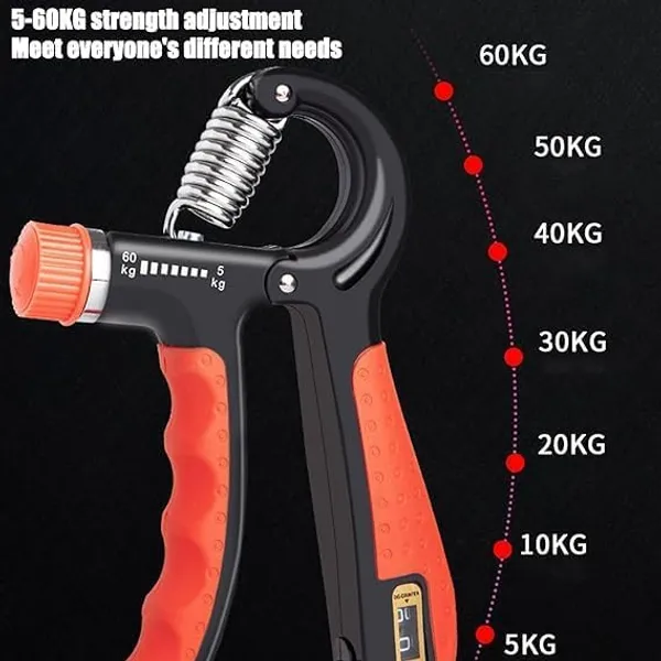 Black_Adjustable_Hand_Grip_Strengthener_With_High_Strength_Alloy_Spring