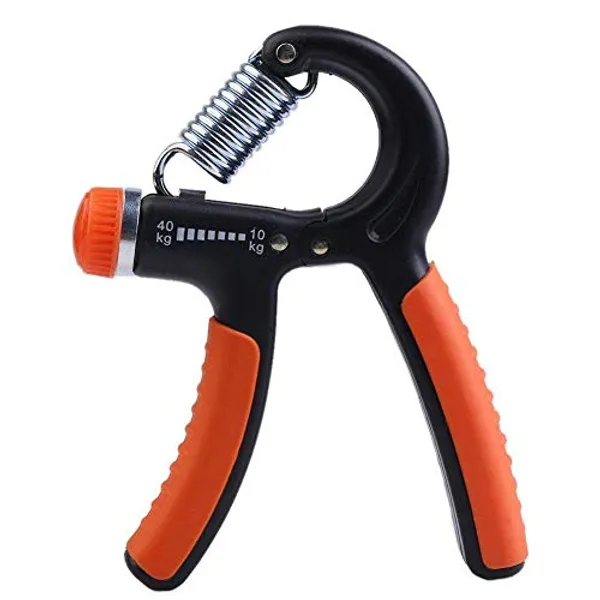 Black_And_Orange_Yixty_Adjustable_Hand_Gripper_With_Soft_Handles