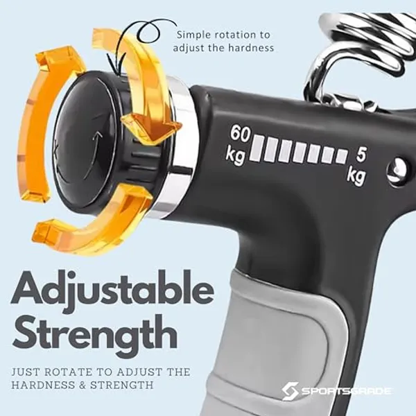 Grey_And_Black_Hand_Gripper_With_Digital_Counter_Adjustable_Resistance_60_To_10Kg