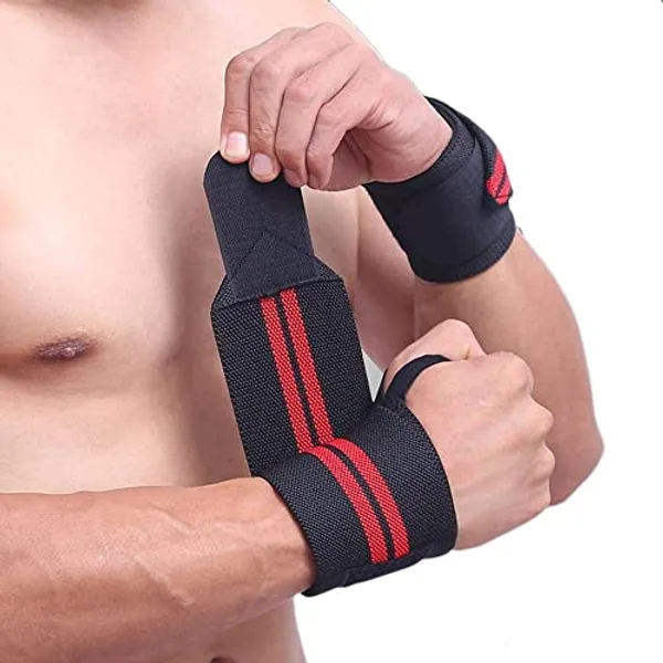 Red_And_Black_Premium_Wrist_Support_Wraps_For_Weightlifting_And_Gym_Training