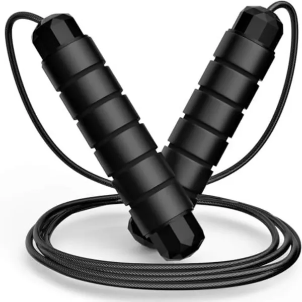 Black_Premium_Steel_Wire_Jump_Rope_With_Soft_Foam_Handles_For_Fitness_And_Cardio_Workout