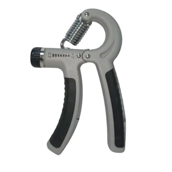 Grey_And_Black_Adjustable_Hand_Grip_Strengthener_Fitness_Exercise_Tool