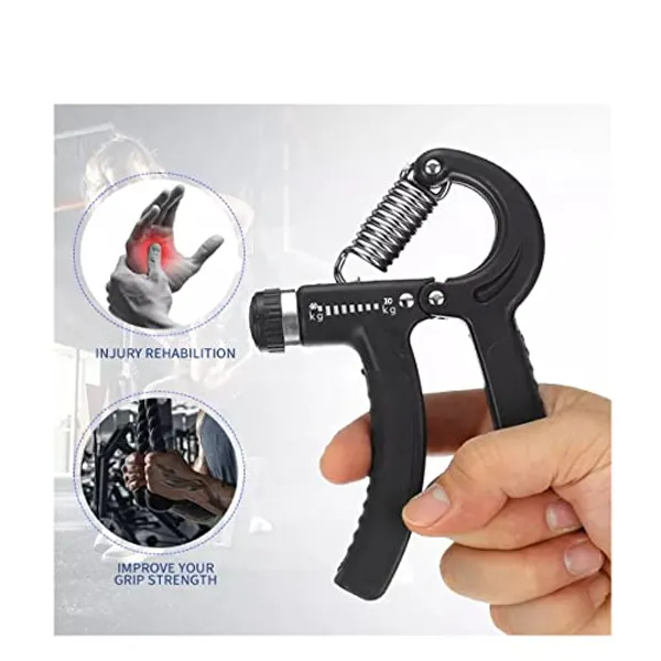 Black_Adjustable_Hand_Grip_Strengthener_With_Resistance_Control