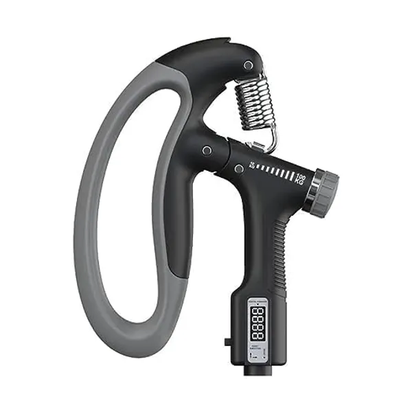 Grey_And_Black_Digital_Hand_Grip_Strengthener_With_Counter_Adjustable_Resistance_Exercise_Equipment
