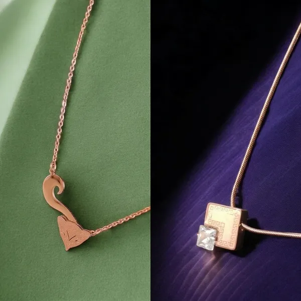 Rose_Gold_Crystal_Geometric_Square_Pendant_Necklace_And_Rose_Gold_Plated_Cat_Pendant_Necklace_For_Women_And_Girls_Combo_Pack_Of_2