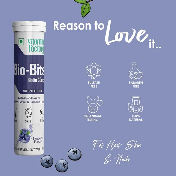 The_Vitamin_Factory_Biotin_Effervescent_Tablets_Blueberry_Flavor_Tablets_Hair_Growth_Fall_And_Health_Bamboo_Sesbania_Vit_C_N_Acetyl_L_Cysteine