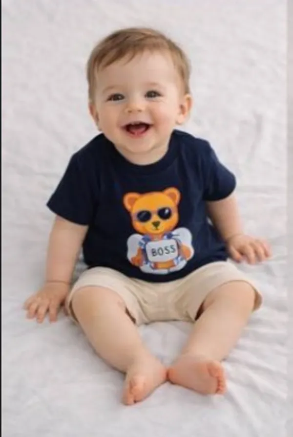 Navy_Blue_And_Beige_Boss_Dog_Print_T_Shirt_Shorts_Set_For_Baby_Boys_-_HHT_1118