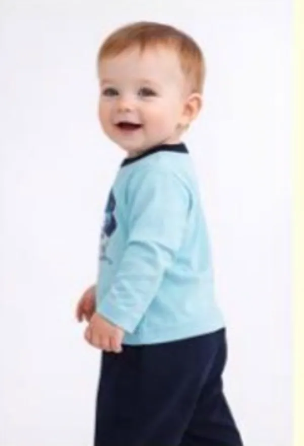 Blue_And_Navy_Blue_Cartoon_Print_Long_Sleeve_T_Shirt_With_Dark_Pants_Set_For_Baby_Boys_-_FHP_1111