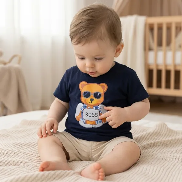Navy_Blue_And_Beige_Boss_Dog_Print_T_Shirt_Shorts_Set_For_Baby_Boys_-_HHT_1118
