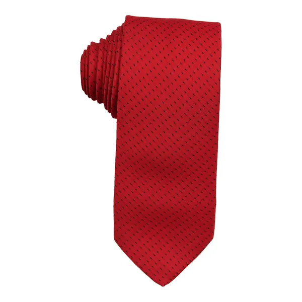 Krawatte_The_Boardroom_Classic_Red_-_Black_Polka_Dot
