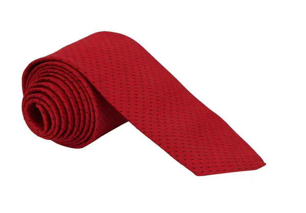 Krawatte_The_Boardroom_Classic_Red_-_Black_Polka_Dot