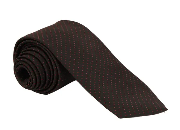 Krawatte_The_Boardroom_Classic_Black_-_Red_Polka_Dot