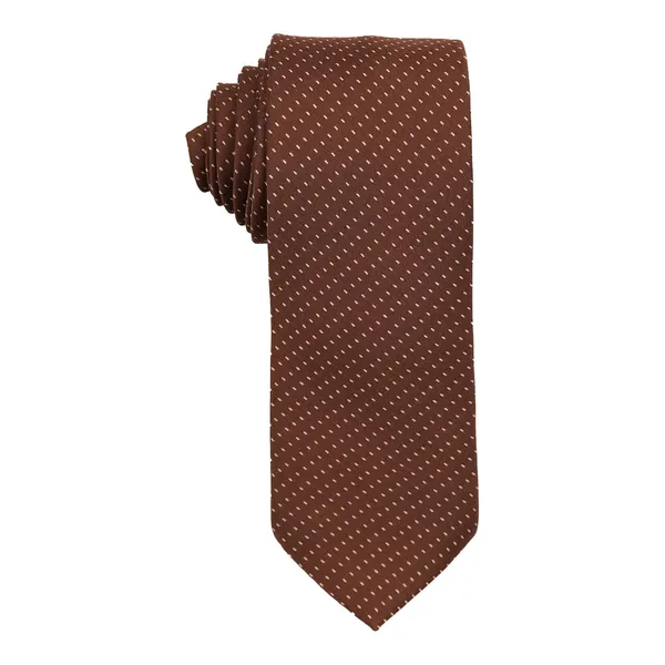 Krawatte_The_Boardroom_Classic_-_Brown_Polka_Dot