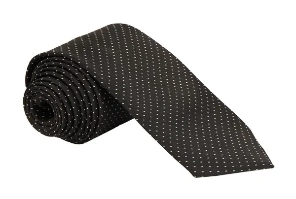 Krawatte_The_Boardroom_Classic_Black_-_White_Polka_Dot