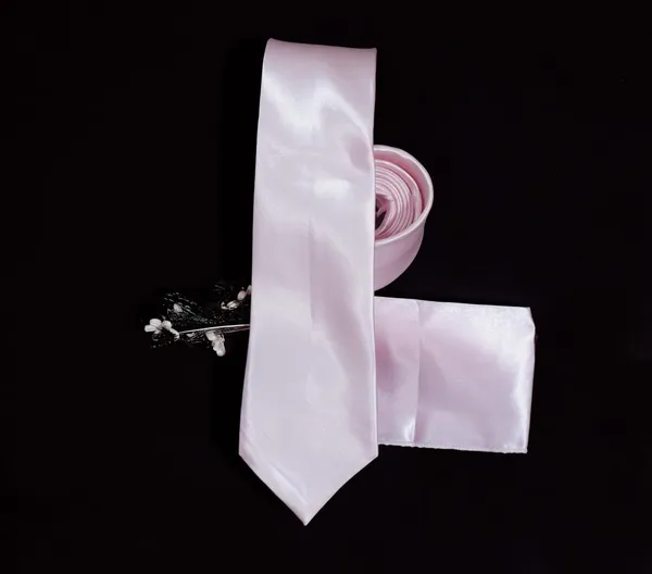 Krawatte_Imperial_Satin_Necktie_&_Pocket_Square_Set