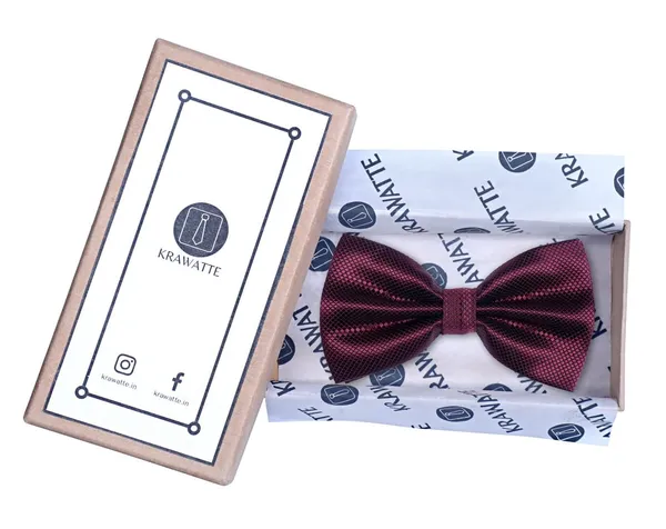 Krawatte_Exclusive_Wine_Bow_Tie_For_Men
