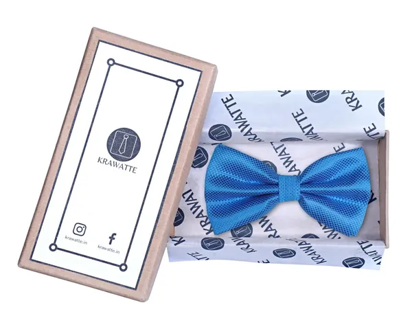 Krawatte_Exclusive_Azure_Blue_Bow_Tie_For_Men
