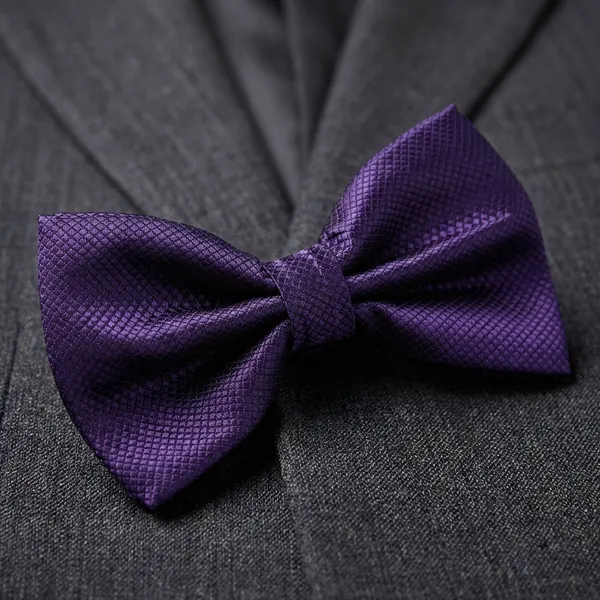 Krawatte_Exclusive_Purple_Bow_Tie_For_Men
