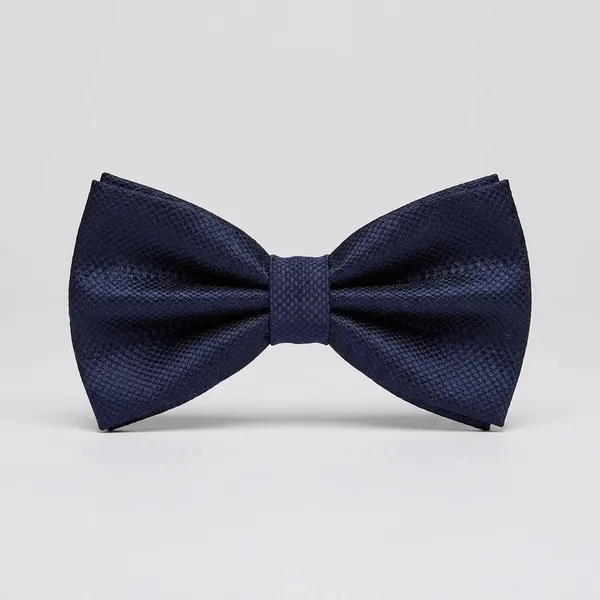 Krawatte_Exclusive_Navy_Blue_Bow_Tie_For_Men