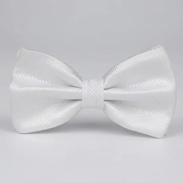Krawatte_Exclusive_White_Bow_Tie_For_Men