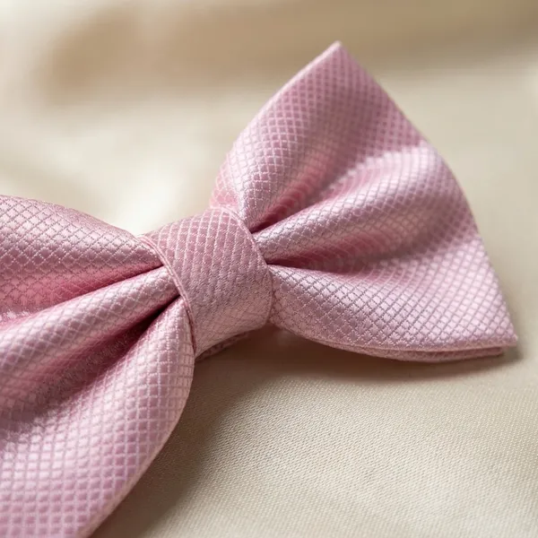 Krawatte_Exclusive_Baby_Pink_Bow_Tie_For_Men