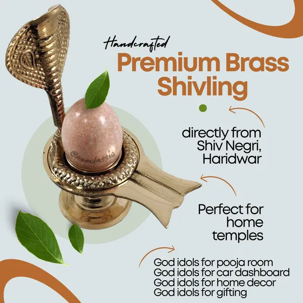 NEO_CLASSIC_Shivling_Orange_with_Sheshnag_Jalheri_Stand_5_Inch