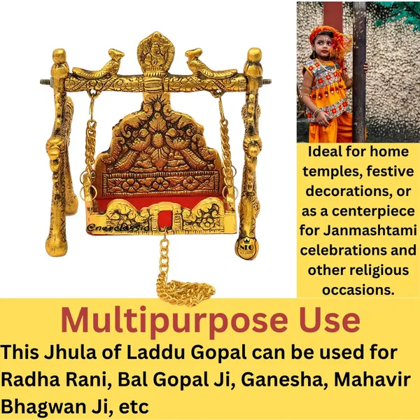 Jhula_Swing_Laddu_Gopal_Jhula_I_Krishna_Hindola_Palana_I_Decorative_Laddu_Gopal_For_Temple_Pooja_I_Janmashtmi_Pooja_For_No_2_3_Gopala