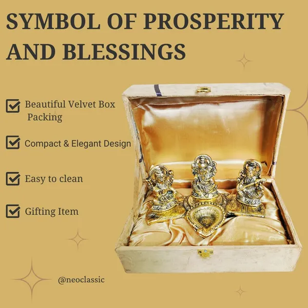 Laxmi_Ganesh_Saraswati_Metal_Idol_With_Diya_Showpiece_Red_Velvet_Box_Included_For_Home_Temple_Office_Decor